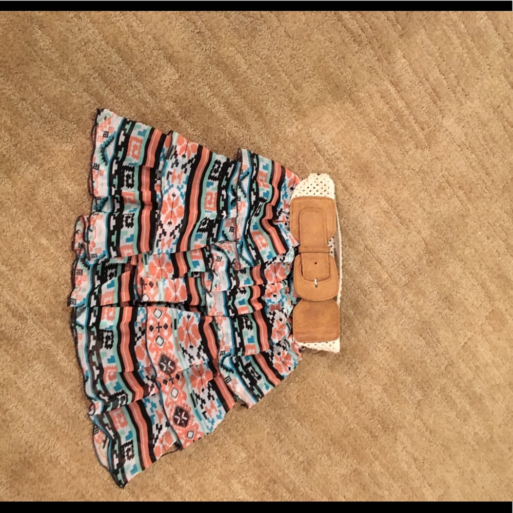 Adorable multi colored skirt!